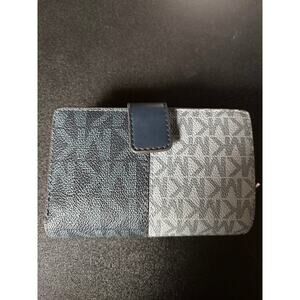Michael Kors Two Tone Wallet - Light and Dark Blue